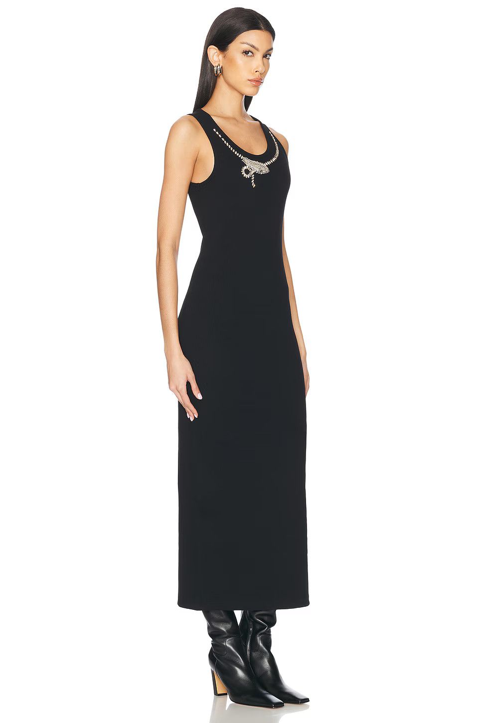 Givenchy o1n1vont0326 Kleid in Black Size S / US 4 / IT 40 - 2 Thumbnail