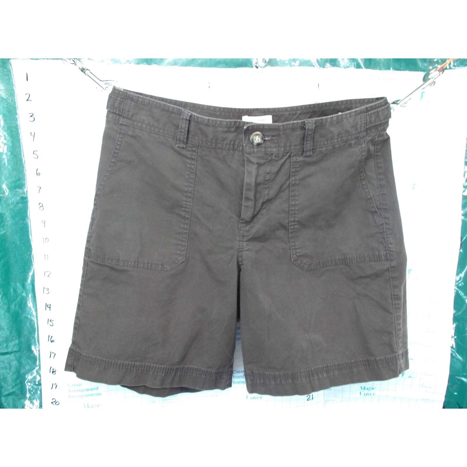 Dockers Dockers Size 6 Mid Rise Curvy Brown Khaki Shorts Pockets Size 28" / US 6 / IT 42 - 5 Thumbnail