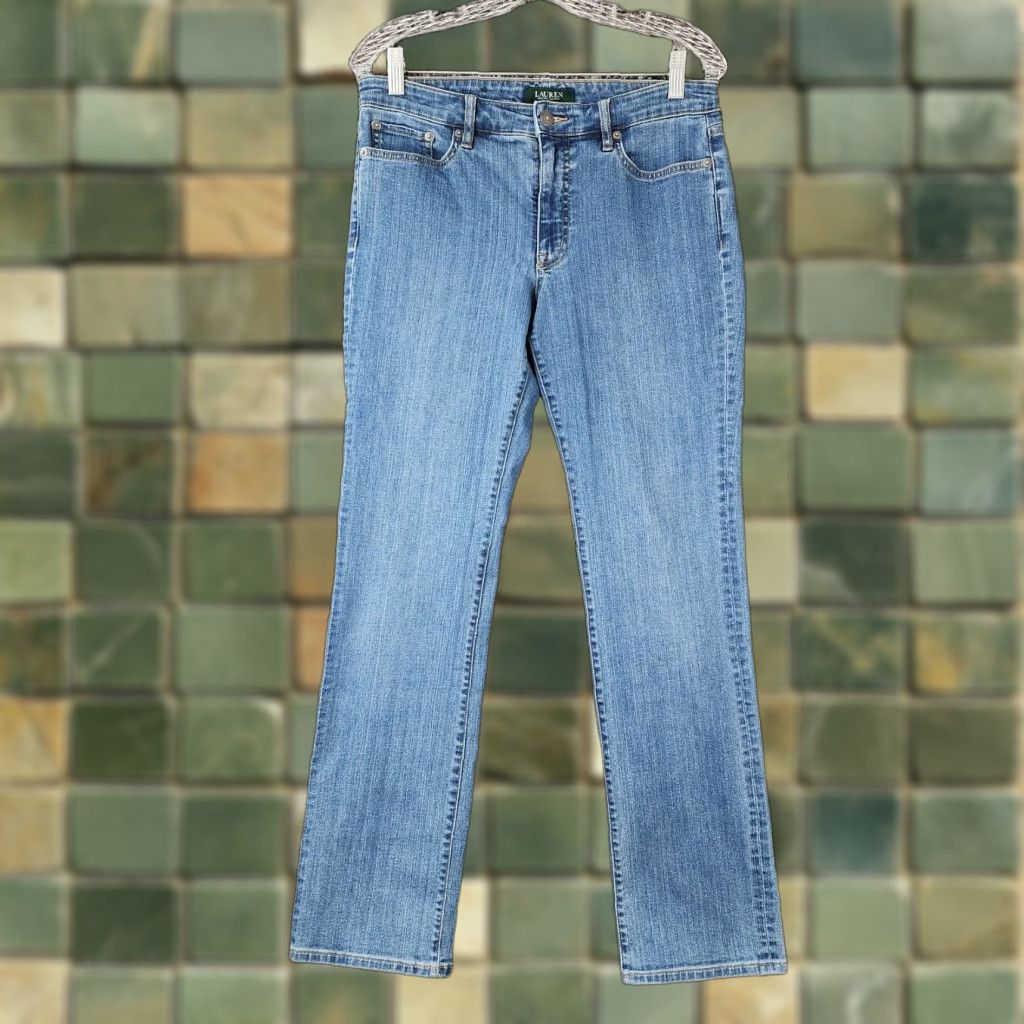 Ralph Lauren Ralph Lauren Womens Straight Blue Jeans Size 6 Size 28" / US 6 / IT 42 - 1 Thumbnail