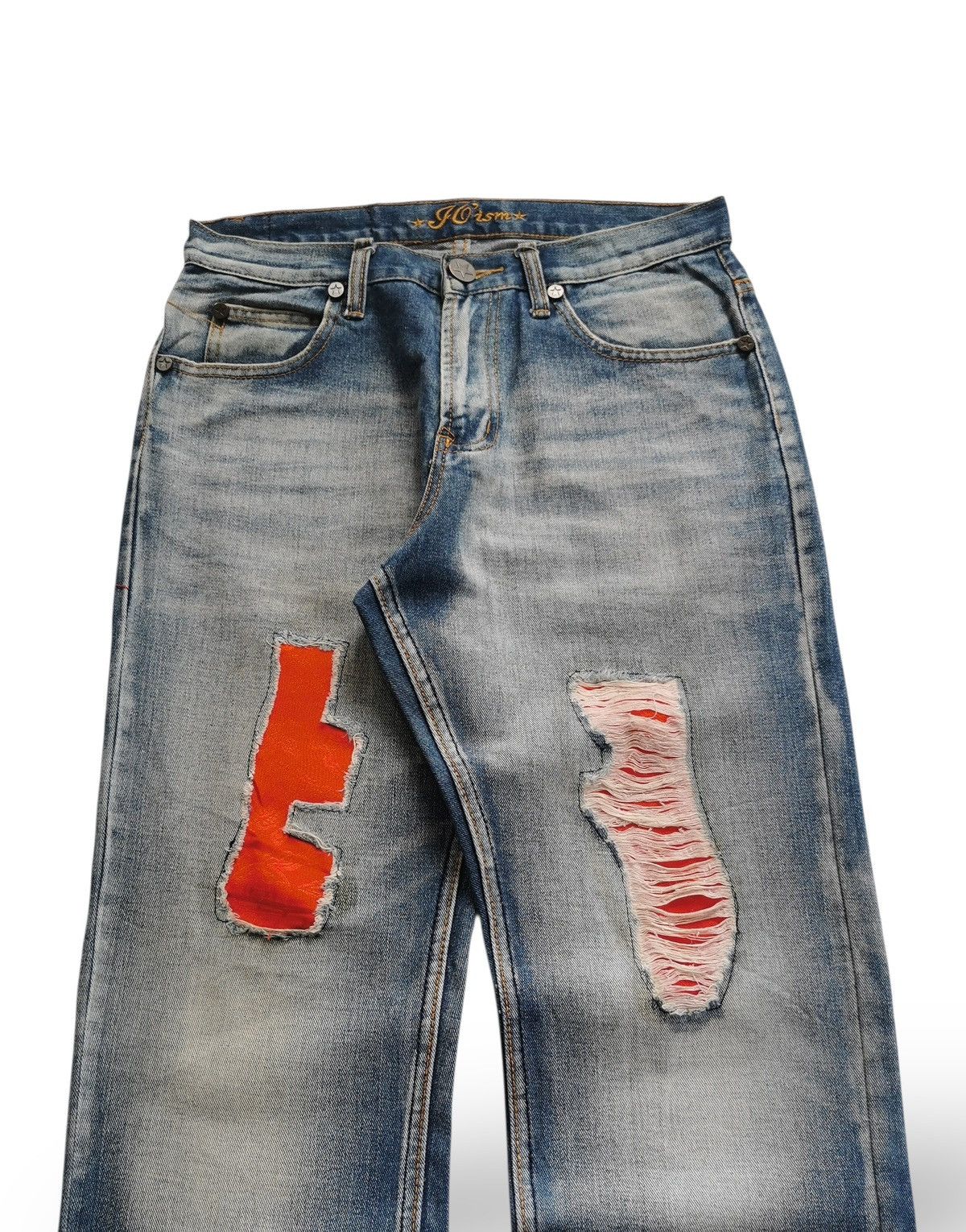 Japanese Brand Go Ism Patchwork Jeans Style Kapital Size US 30 / EU 46 - 2 Thumbnail