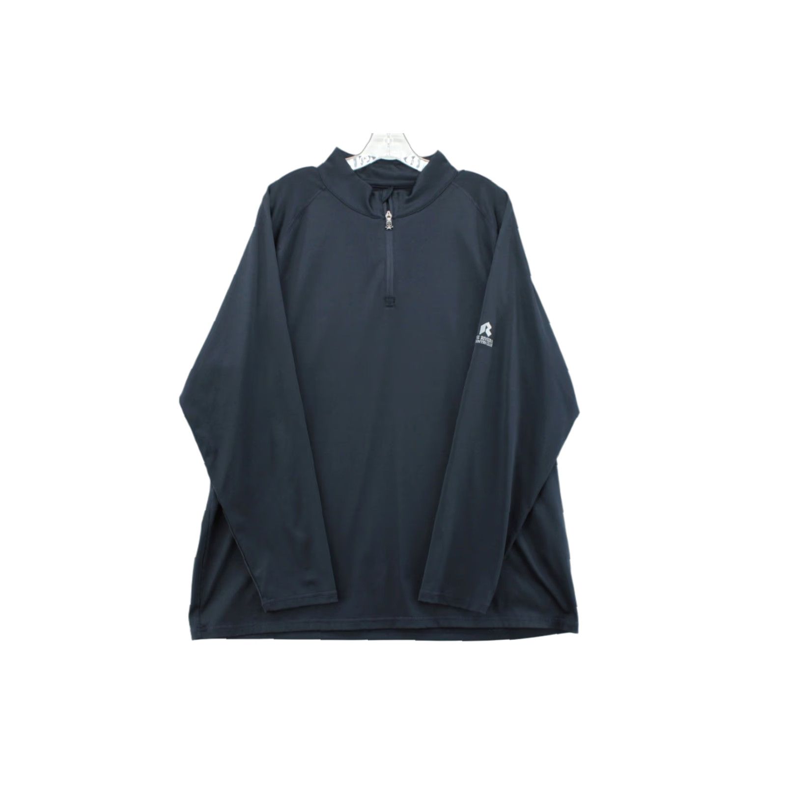 G/FORE G/Fore 1/4 Zip Performance Golf Shirt Men's 2XL Blue Long Sleeve Athleisure Regular Fit Size US XXL / EU 58 / 5 - 1 Thumbnail
