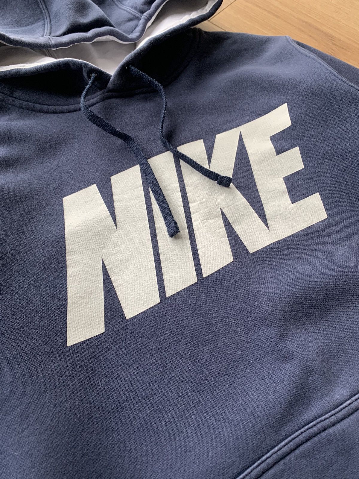 Nike Vintage Nike Big Center Logo hoodie Size US S / EU 44-46 / 1 - 4 Thumbnail