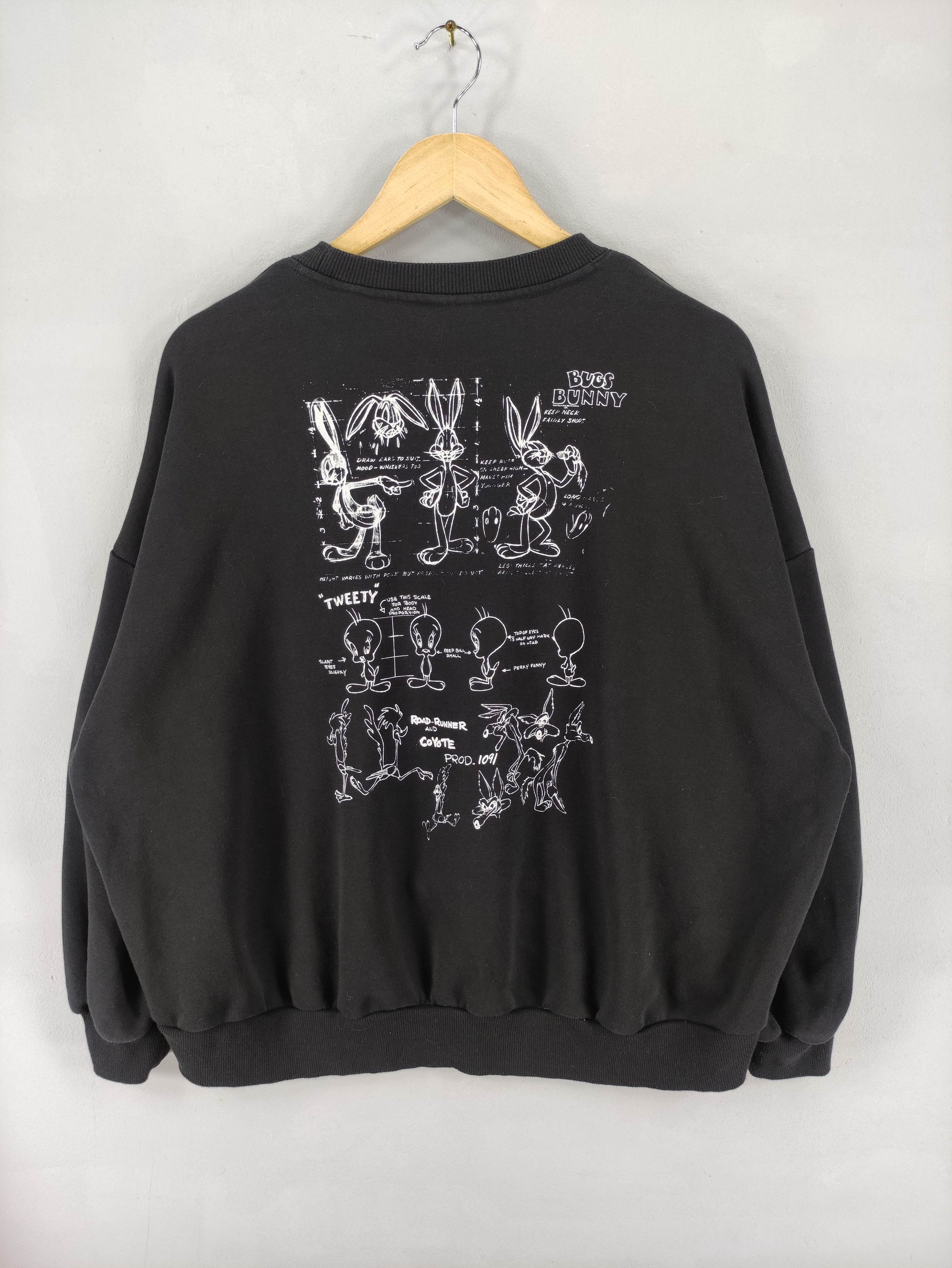 Cartoon Network Vintage Looney Tunes Sweatshirt jumper Size L / US 10 / IT 46 - 1 Thumbnail