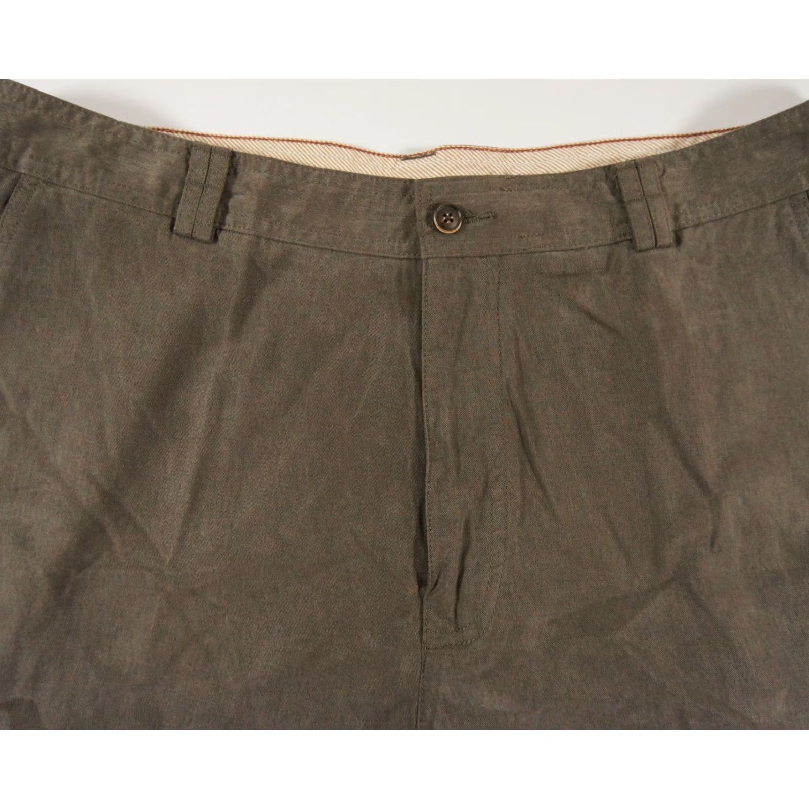 Tommy Bahama VINTAGE Tommy Bahama Mens Shorts Size 36 Green Chino Flat Front Casual Office Holiday Size US 36 / EU 52 - 2 Thumbnail