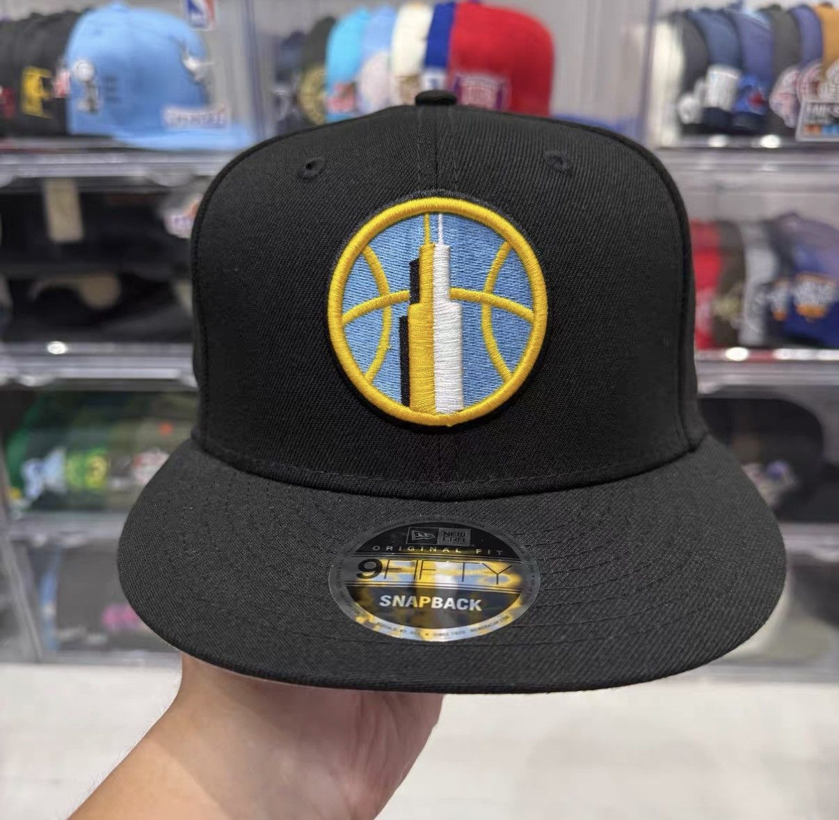 New Era New Era WNBA Chicago Sky Flat Brim Baseball Cap J32 Size ONE SIZE - 1 Thumbnail