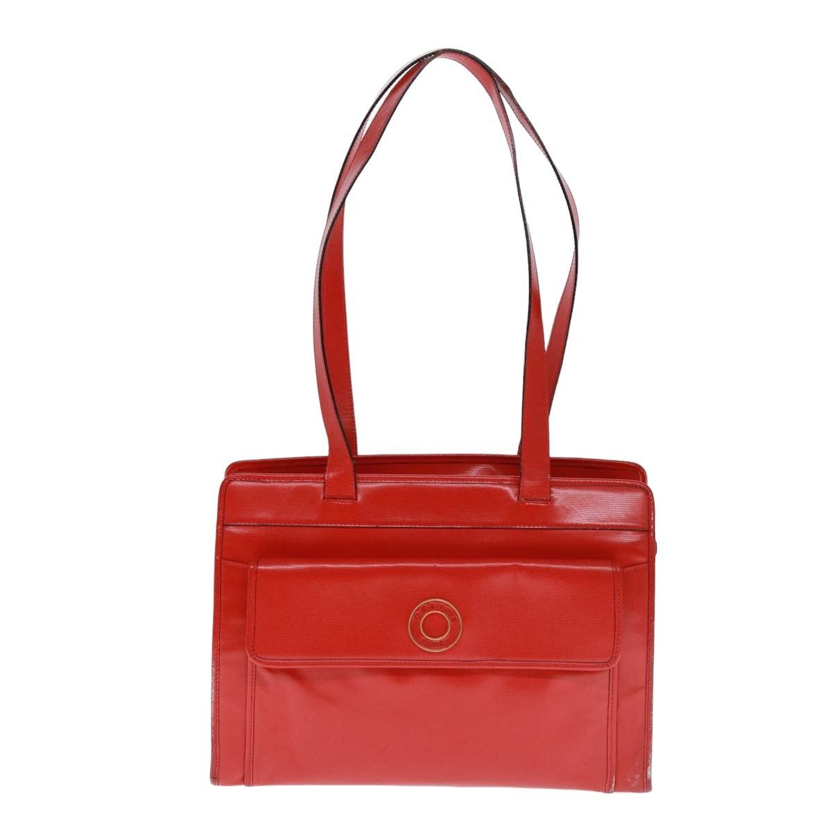 Celine CELINE Shoulder Bag Leather Red Size ONE SIZE - 2 Thumbnail