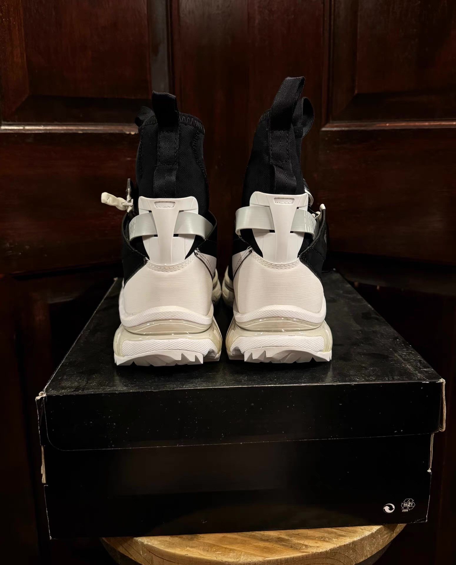 11 By Boris Bidjan Saberi 11byBBS x Salomon Hybrid high‑top sneakers Ｑ25 Size US 7.5 / EU 40-41 - 4 Thumbnail