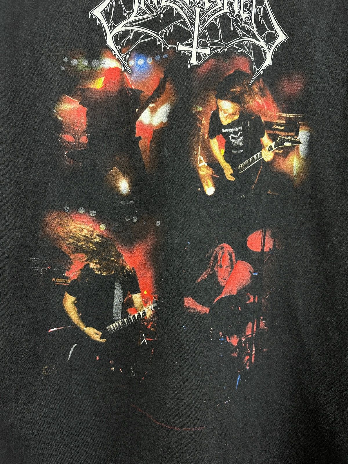 Band Tees 2005 Vintage Unleashed Death Metal Victory Band T-Shirt Size US XL / EU 56 / 4 - 16 Thumbnail