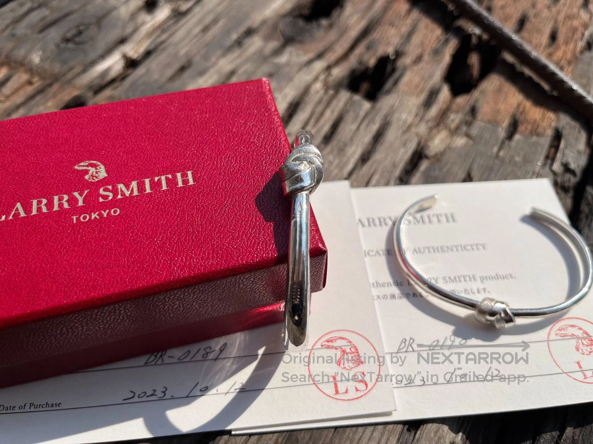 Larry Smith LARRY SMITH Handcrafted Silver Bracelet. Size ONE SIZE - 6 Thumbnail