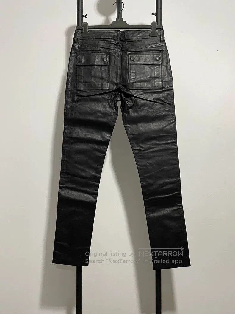 Rick Owens Rick Owens Leather Pants for Men. Size US 34 / EU 50 - 2 Thumbnail