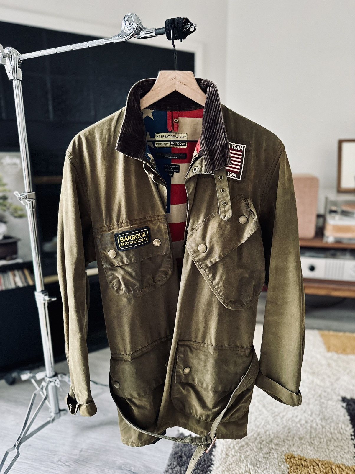 Barbour a7 motorcycle jacket best sale