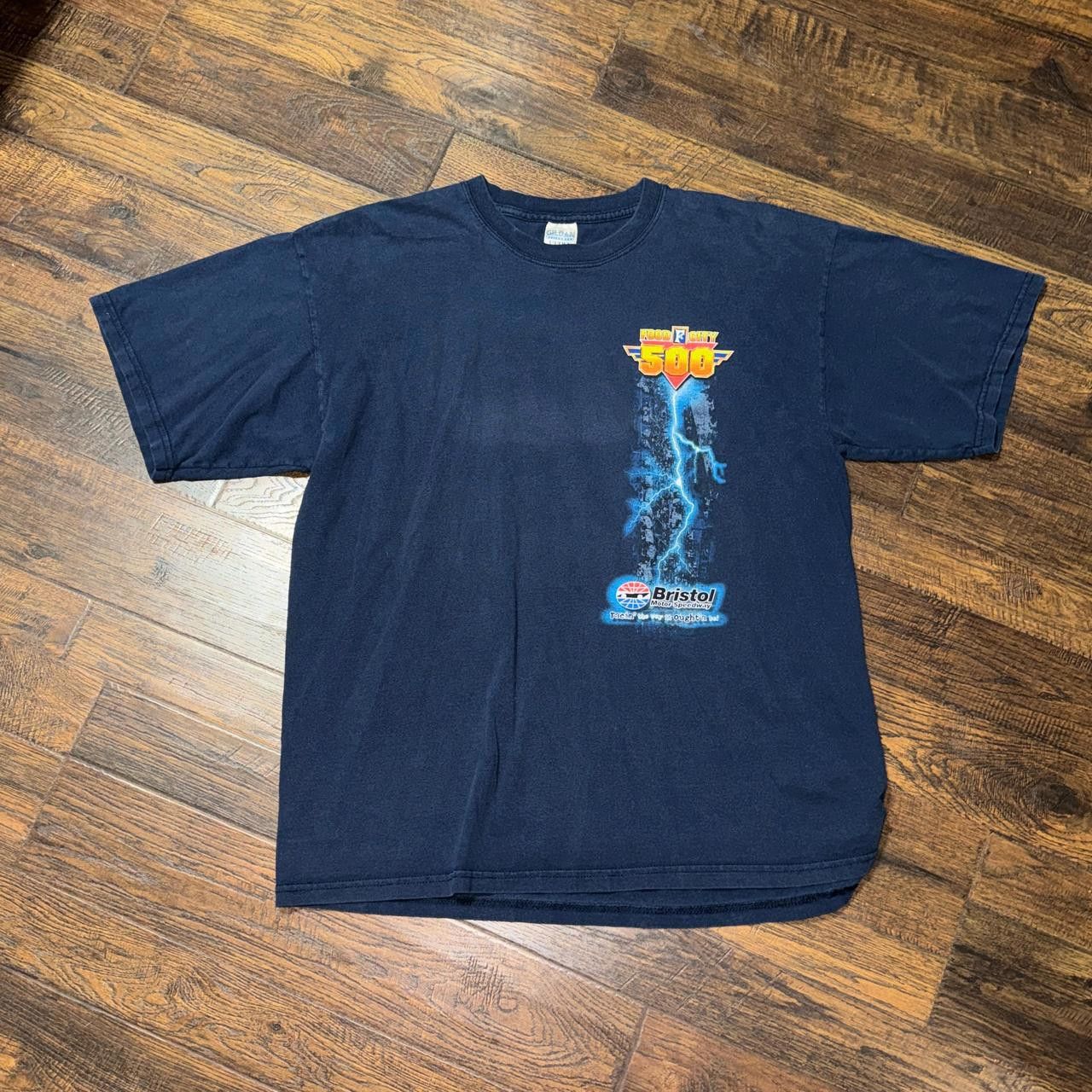 Gildan 2005 Rolling Thunder bristol motor speedway nascar tee Size US XL / EU 56 / 4 - 2 Thumbnail