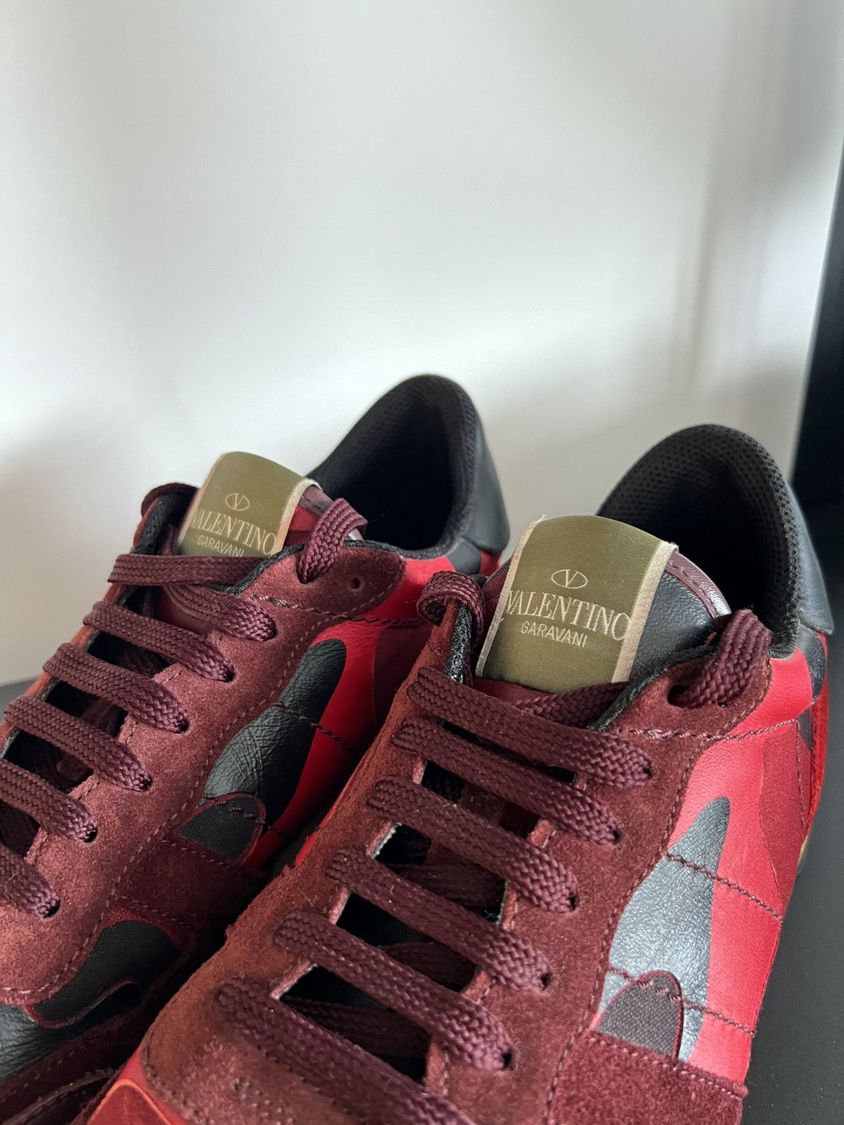 Valentino Valentino Camo Sneaker Red Size US 11 / EU 44 - 5 Thumbnail