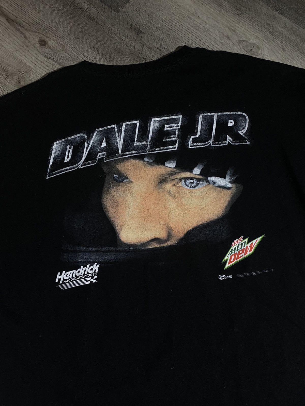 Chase Authentics Vintage Dale Jr Chase Authentics Mtn Dew Tee Shirt Size US XXL / EU 58 / 5 - 4 Thumbnail