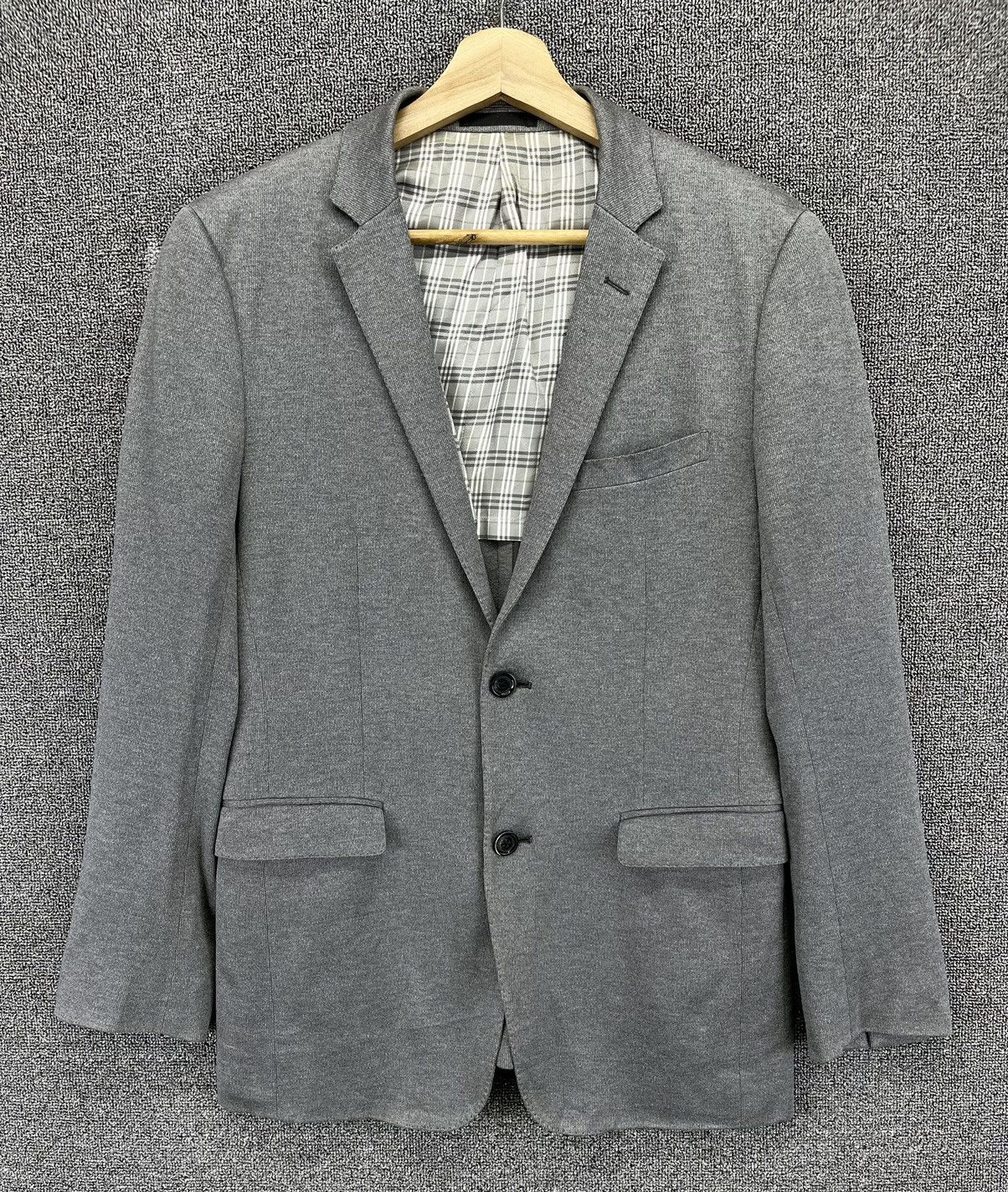 Burberry Vintage Burberry Black Label Grey Blazer Coat Jacket Size M / US 6-8 / IT 42-44 - 1 Thumbnail