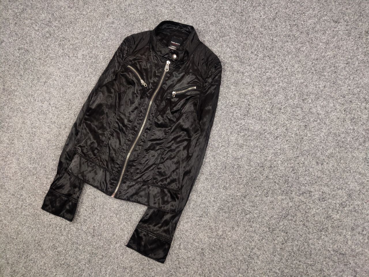 Miss Sixty Vintage Miss Sixty Zip pearl Black Light Jacket Y2K Style Size XS / US 0-2 / IT 36-38 - 4 Thumbnail
