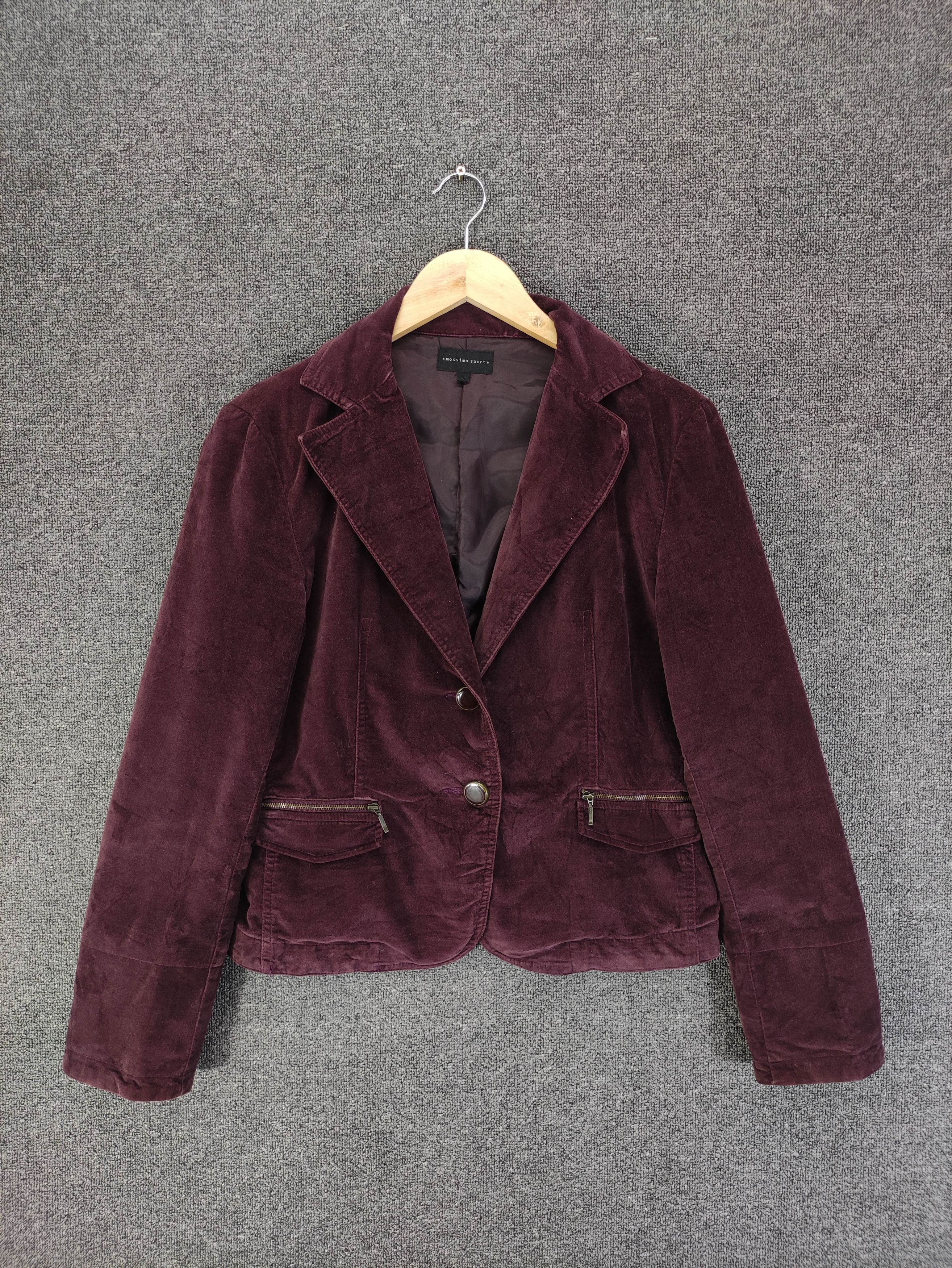 Mossimo Vintage Mossimo Velvet Coat Jacket Size S / US 4 / IT 40 - 1 Thumbnail