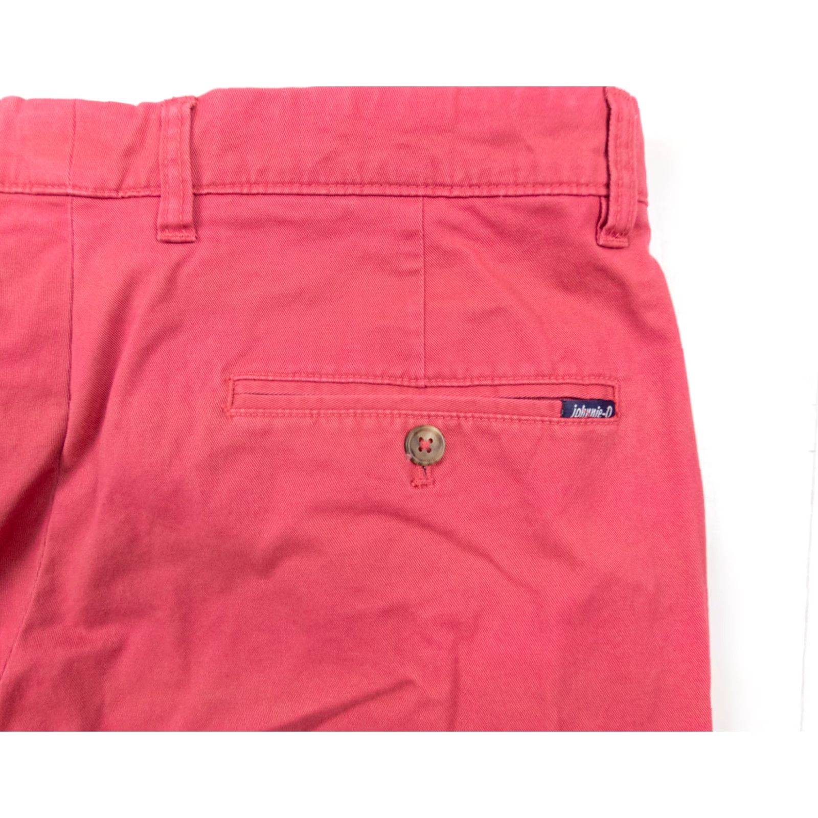 johnnie-O Johnnie-O Chino Shorts Men’s 38 Pink Flat Front Stretch Casual 5-Pocket Regular Fit Size US 38 / EU 54 - 7 Thumbnail
