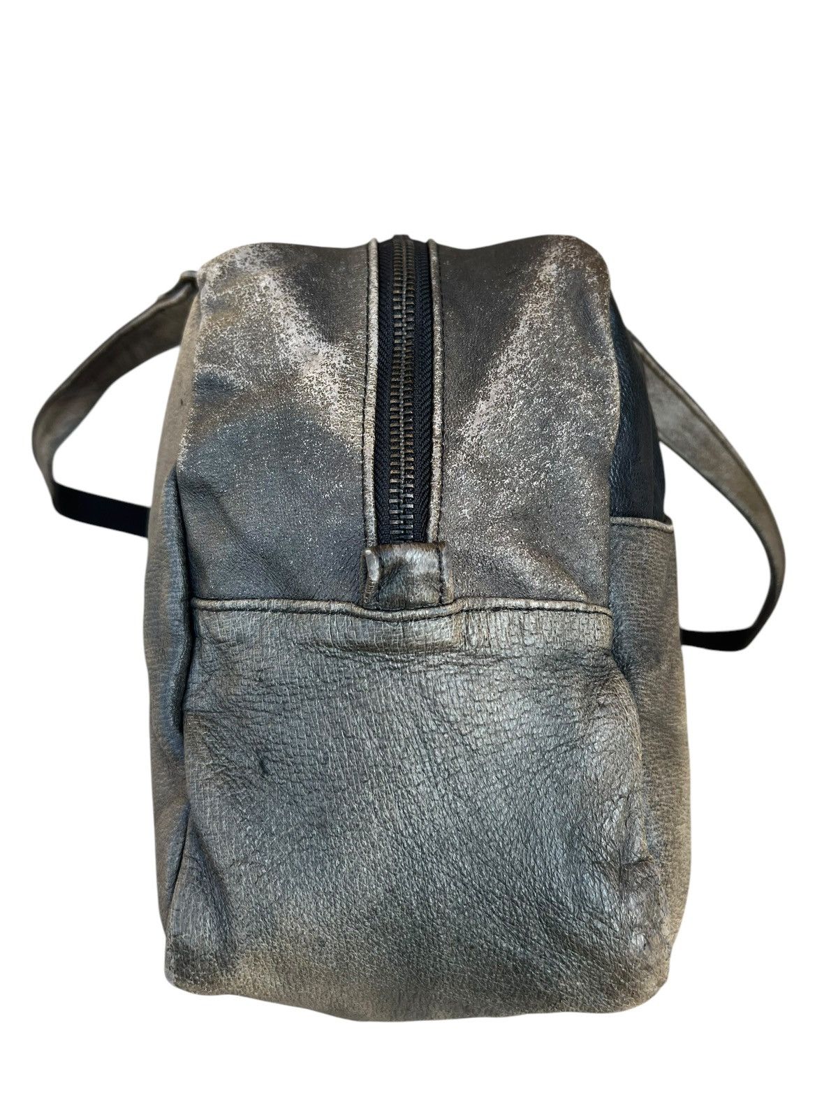 Japanese Brand Butler Verner Sails Japan Distressed Patina Leather Bag Size ONE SIZE - 14 Thumbnail