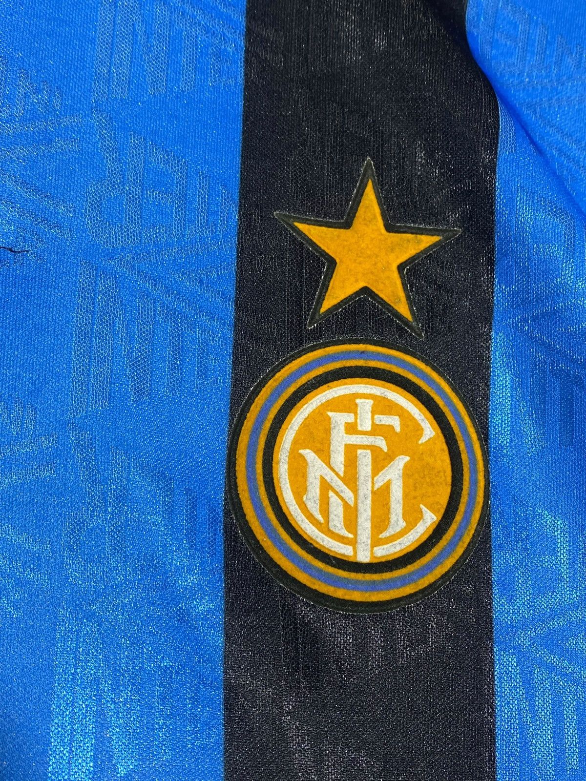 Umbro 🔥 INTER MILAN 1991/92 UMBRO FITGAR JERSEY Y2K ZLATAN CORE Size US XL / EU 56 / 4 - 5 Thumbnail