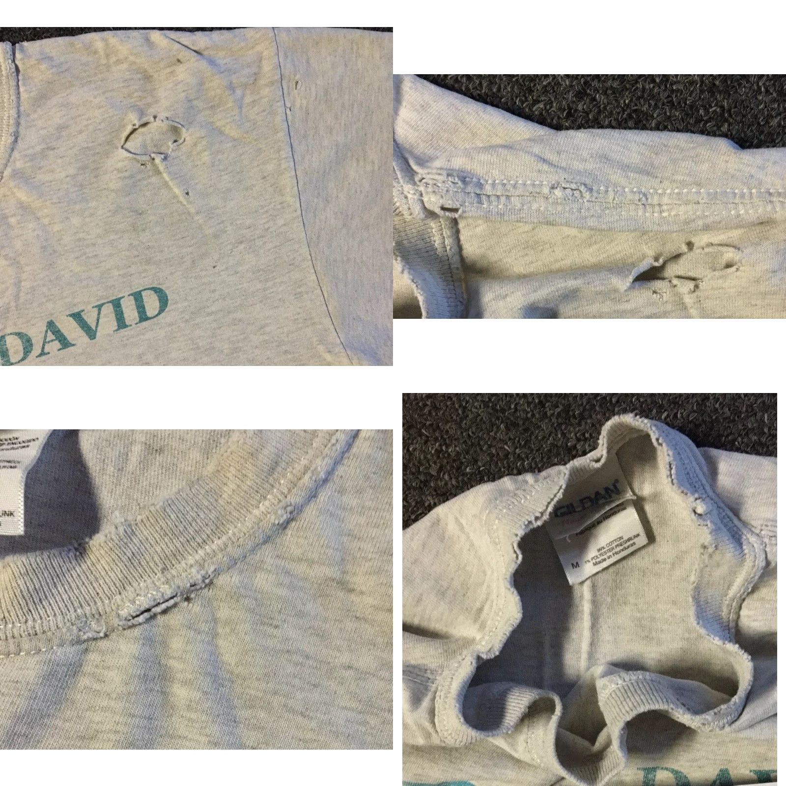 Thrasher Vtg Thrashed Faded Distress Construction Shirt S Grunge Biker Surf Skate 90s Y2K Size US S / EU 44-46 / 1 - 9 Thumbnail