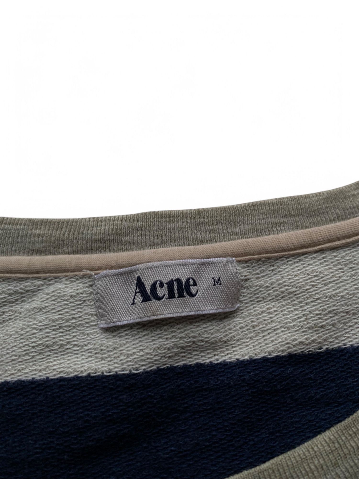 Acne Studios Acne Studios Zorah F Stripe Paw11 Sweatshirt Vest Size US M / EU 48-50 / 2 - 6 Thumbnail