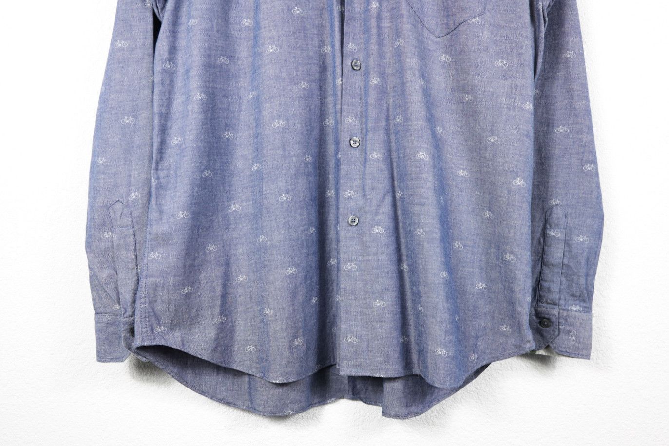 Paul Smith Paul Smith Soho Bicycles Emb Printed Shirt Size US L / EU 52-54 / 3 - 3 Thumbnail