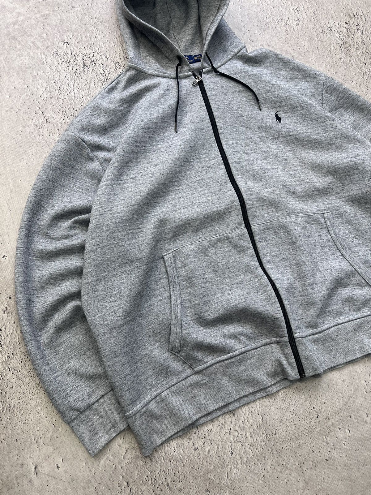 Polo Ralph Lauren × Vintage VINTAGE Y2K Embroidered Logo Full Zip Hoodie Size US XXL / EU 58 / 5 - 2 Thumbnail