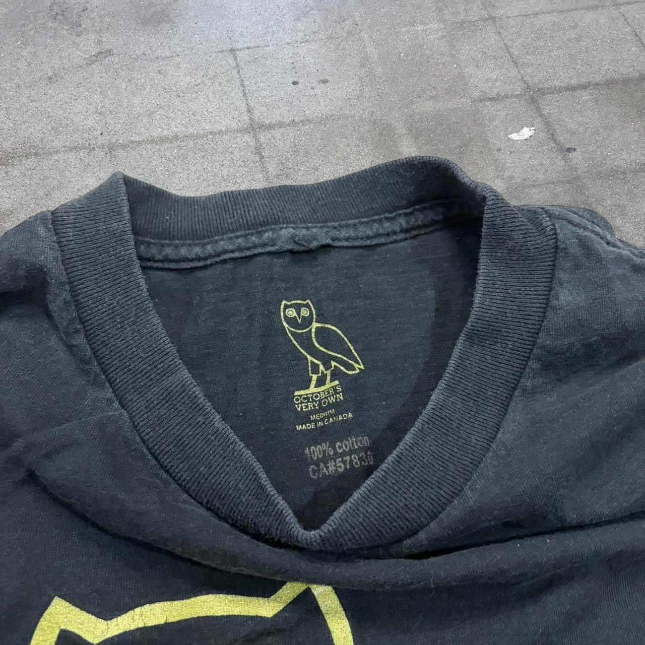 October's Very Own OVO Black and Gold Owl Drake Black shirt size medium Size US M / EU 48-50 / 2 - 2 Thumbnail