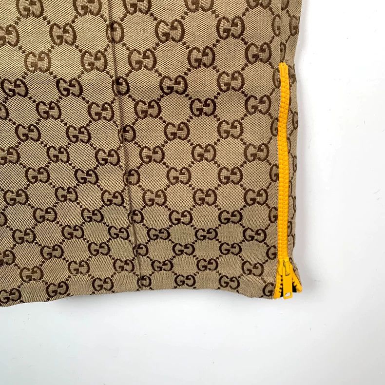 Gucci Gucci Size M Brown logo old flower full print cotton draws Size US 32 / EU 48 - 4 Thumbnail