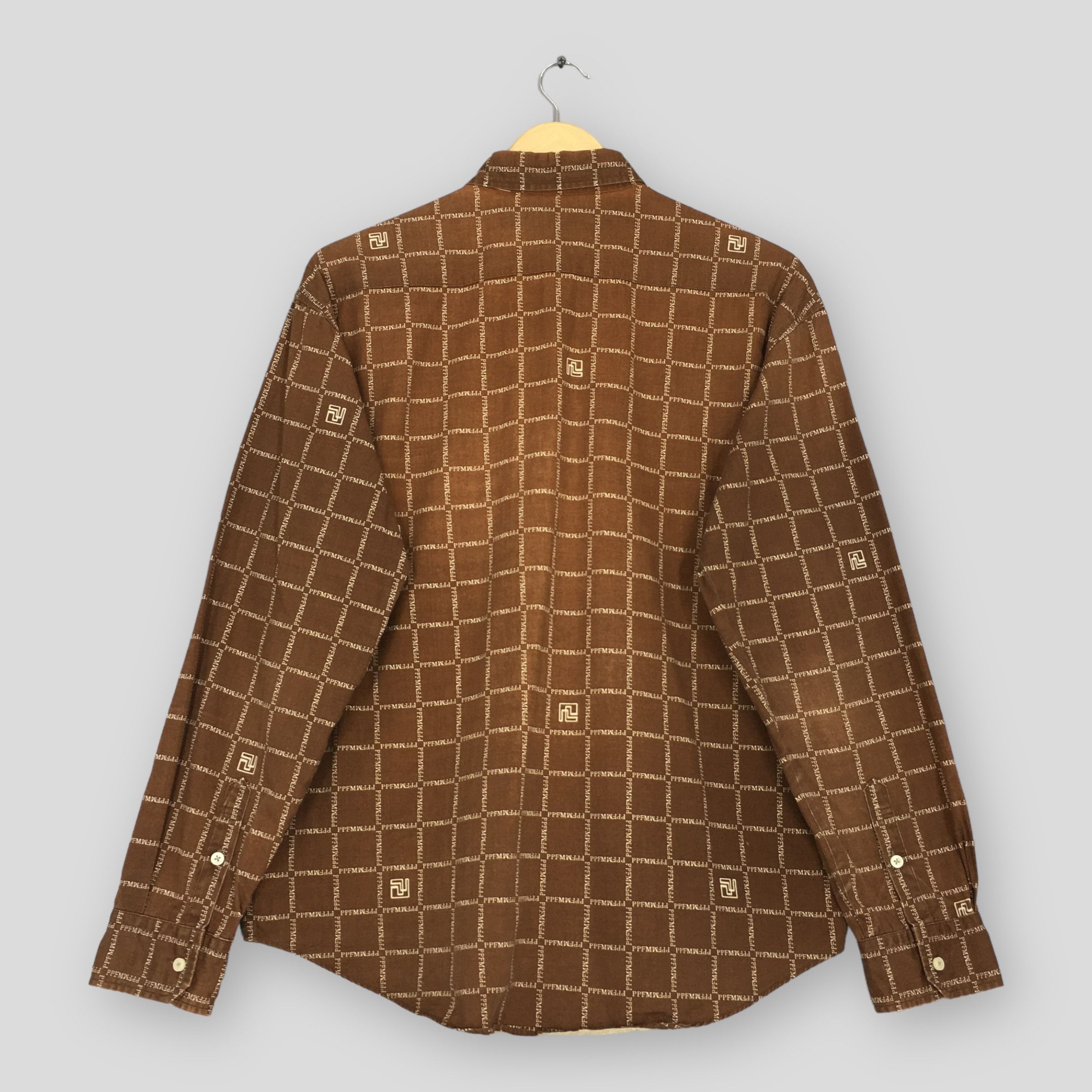 Japanese Brand × PPFM Vintage Peyton Place For Men PPFM Japan Flannel Shirt Medium Size US M / EU 48-50 / 2 - 7 Thumbnail