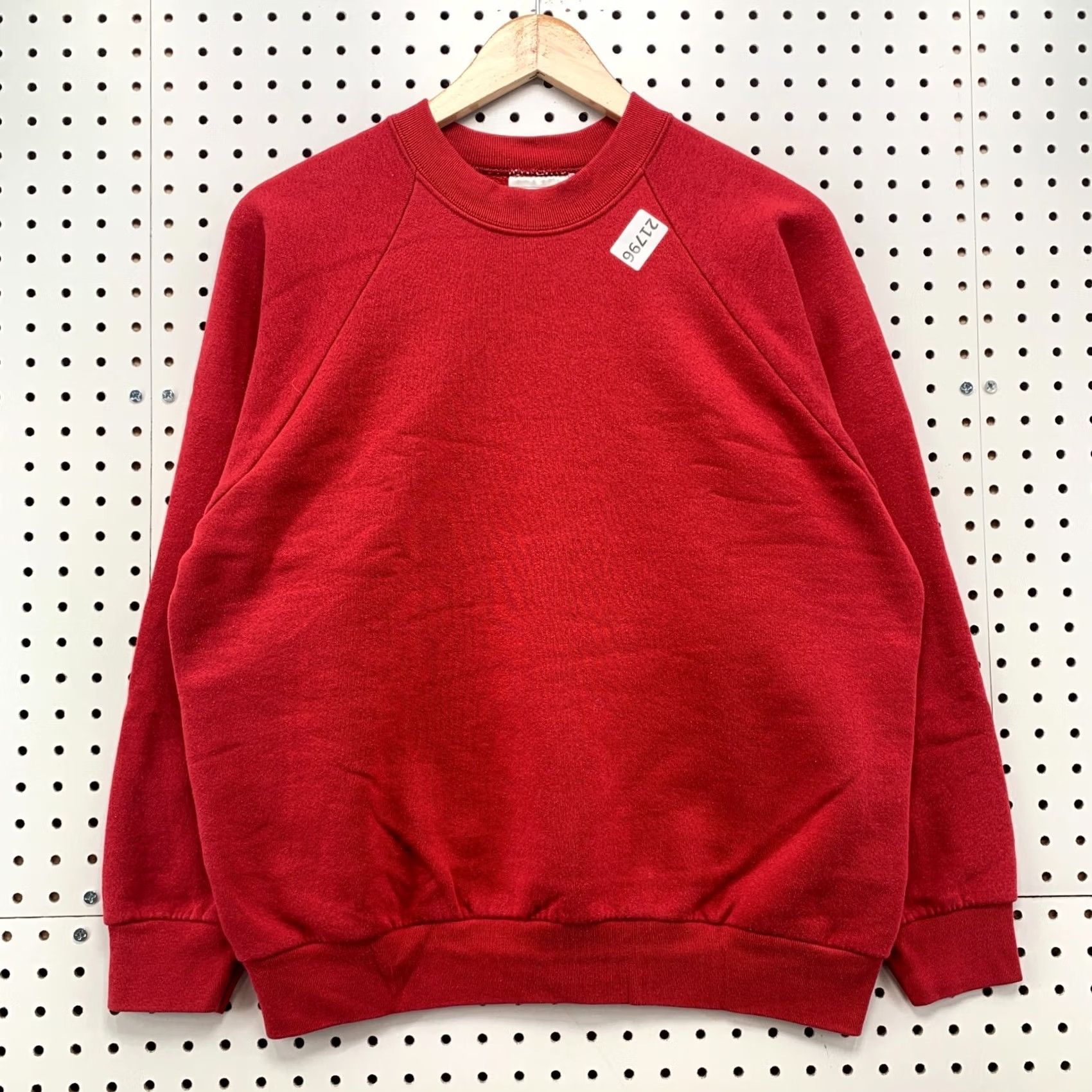 Fruit Of The Loom VINTAGE Fruit of the Loom Sweatshirt Womens Large Red Crewneck 90s Pullover Long Sleeve Size L / US 10 / IT 46 - 7 Thumbnail