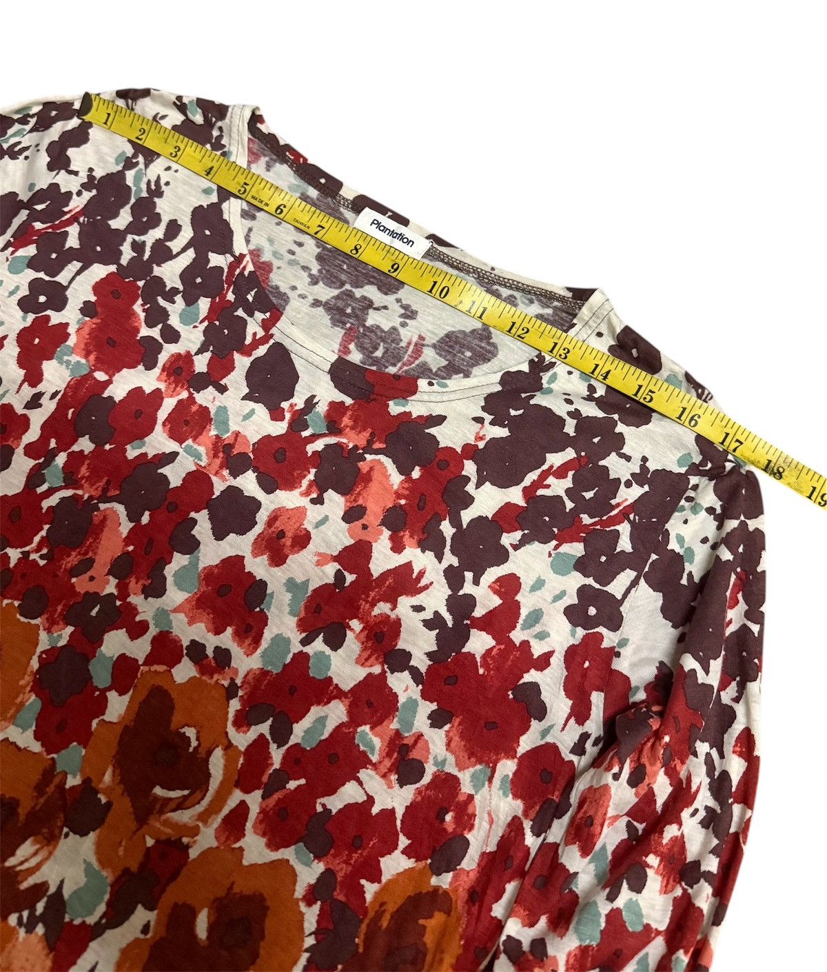 Issey Miyake Plantation Floral-printed Long-sleeve Blouse Size M / US 6-8 / IT 42-44 - 7 Thumbnail