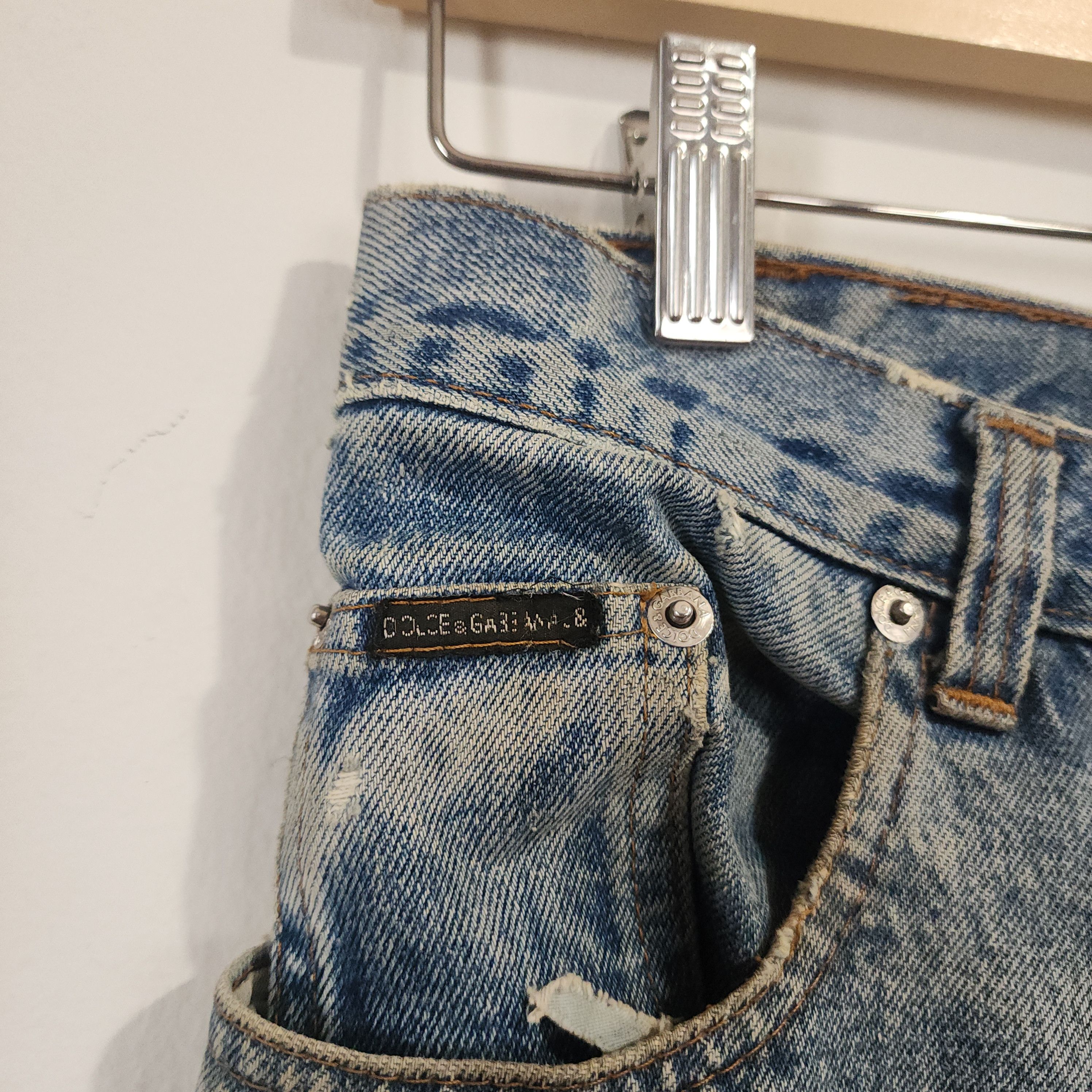 Dolce & Gabbana × Vintage light blue wash vintage D&G jeans Size US 30 / EU 46 - 3 Thumbnail