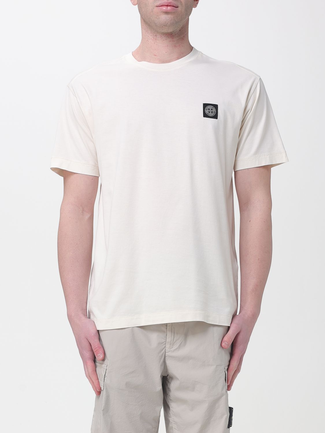 Stone Island Stone Island T-Shirt Men White 1 Size US XL / EU 56 / 4 - 1 Thumbnail