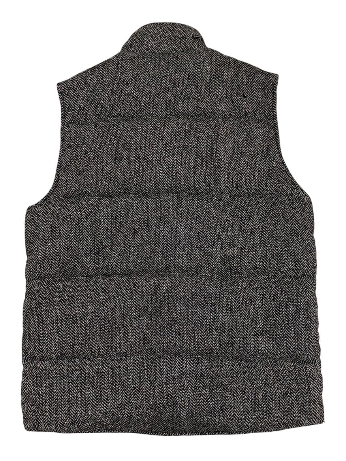Beams Plus Beams Heart Herringbone Wool Blend Down Vest - Size M Size US M / EU 48-50 / 2 - 2 Thumbnail
