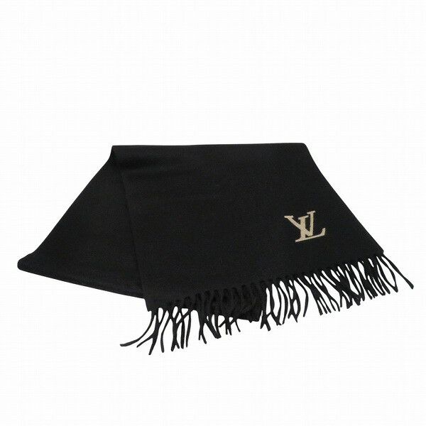Louis Vuitton Louis Vuitton Louis Vuitton Echarpe Geranium Cashmere Scarf Natural Material Scarf M71281 DUTY FREE for USA Size ONE SIZE - 1 Thumbnail
