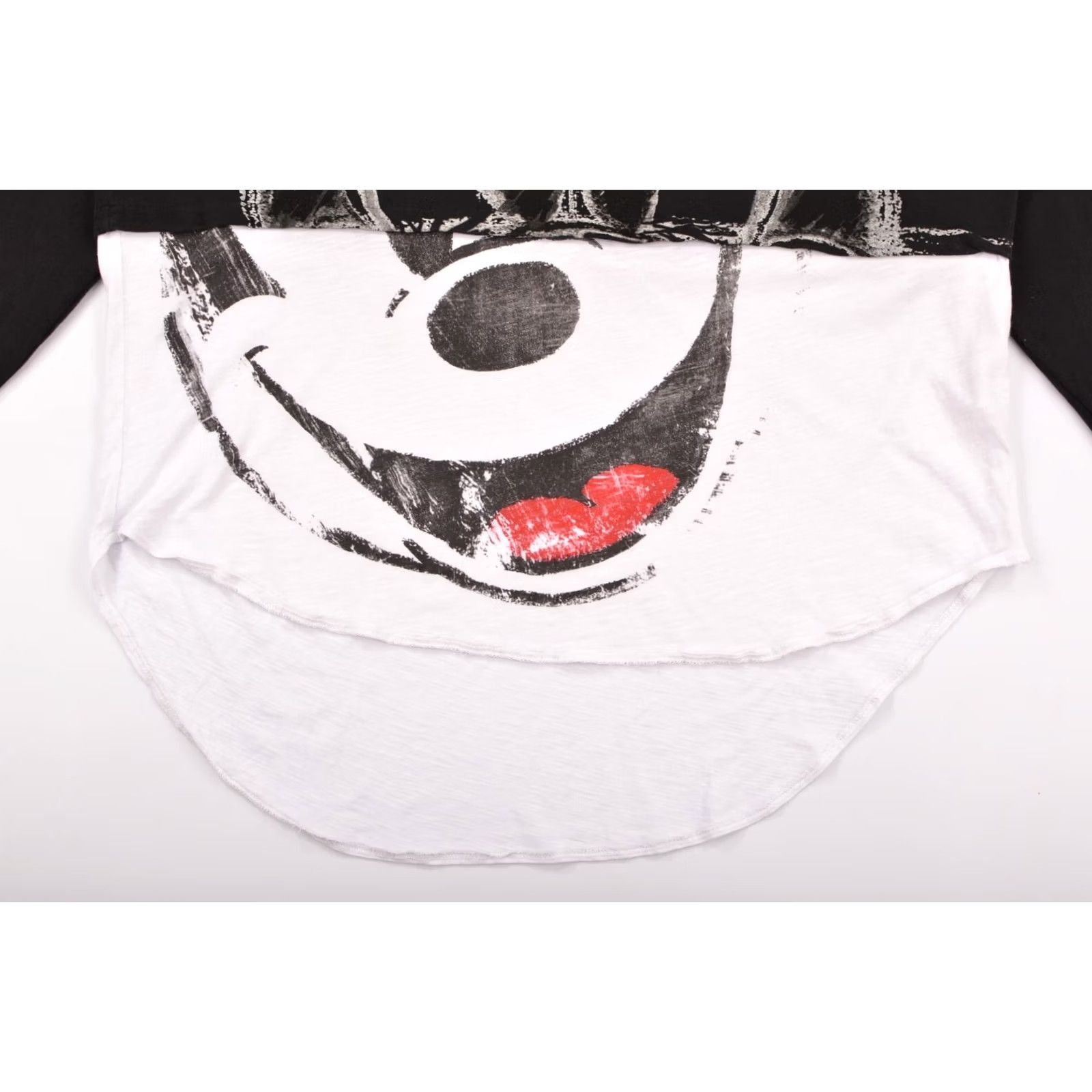 Desigual Desigual Black and White Sweater Paris Mickey Mouse Women Size S Pullover Long Sleeve 90% cotton / 10% modal XS-... Size S / US 4 / IT 40 - 3 Thumbnail