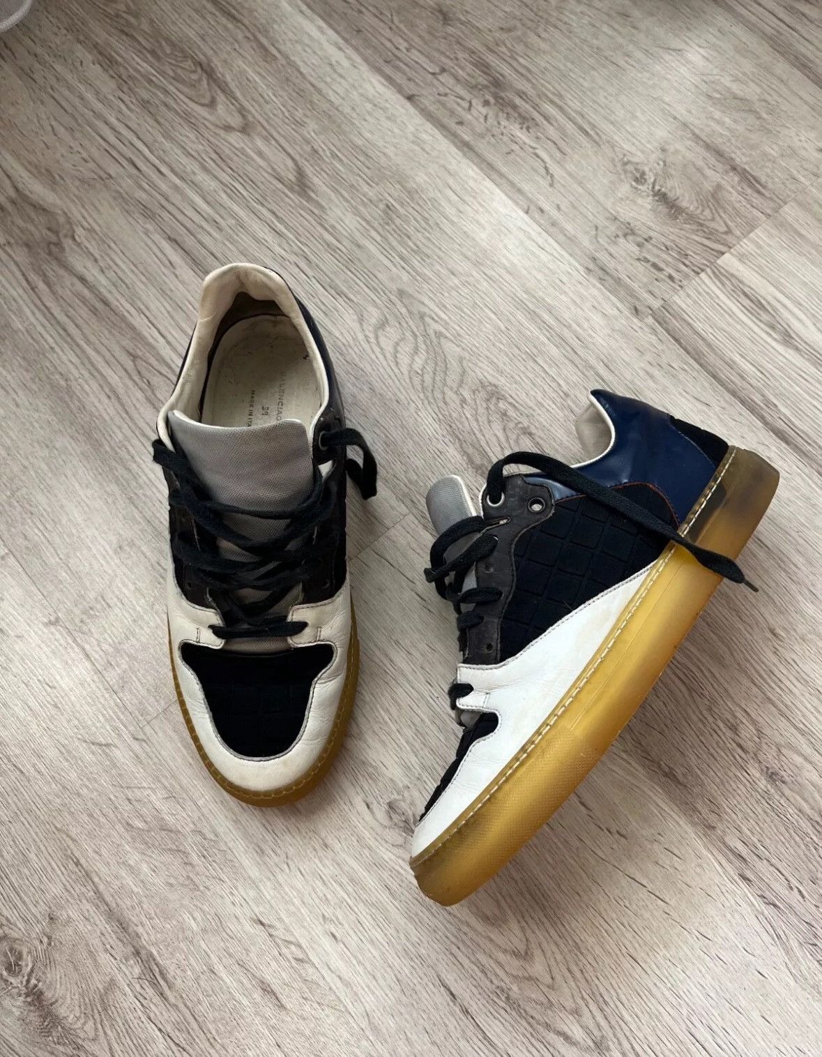 Balenciaga Balenciaga Patchwork Collezione Sneakers 3D 2012 S/S Size US 8 / IT 38 - 1 Thumbnail