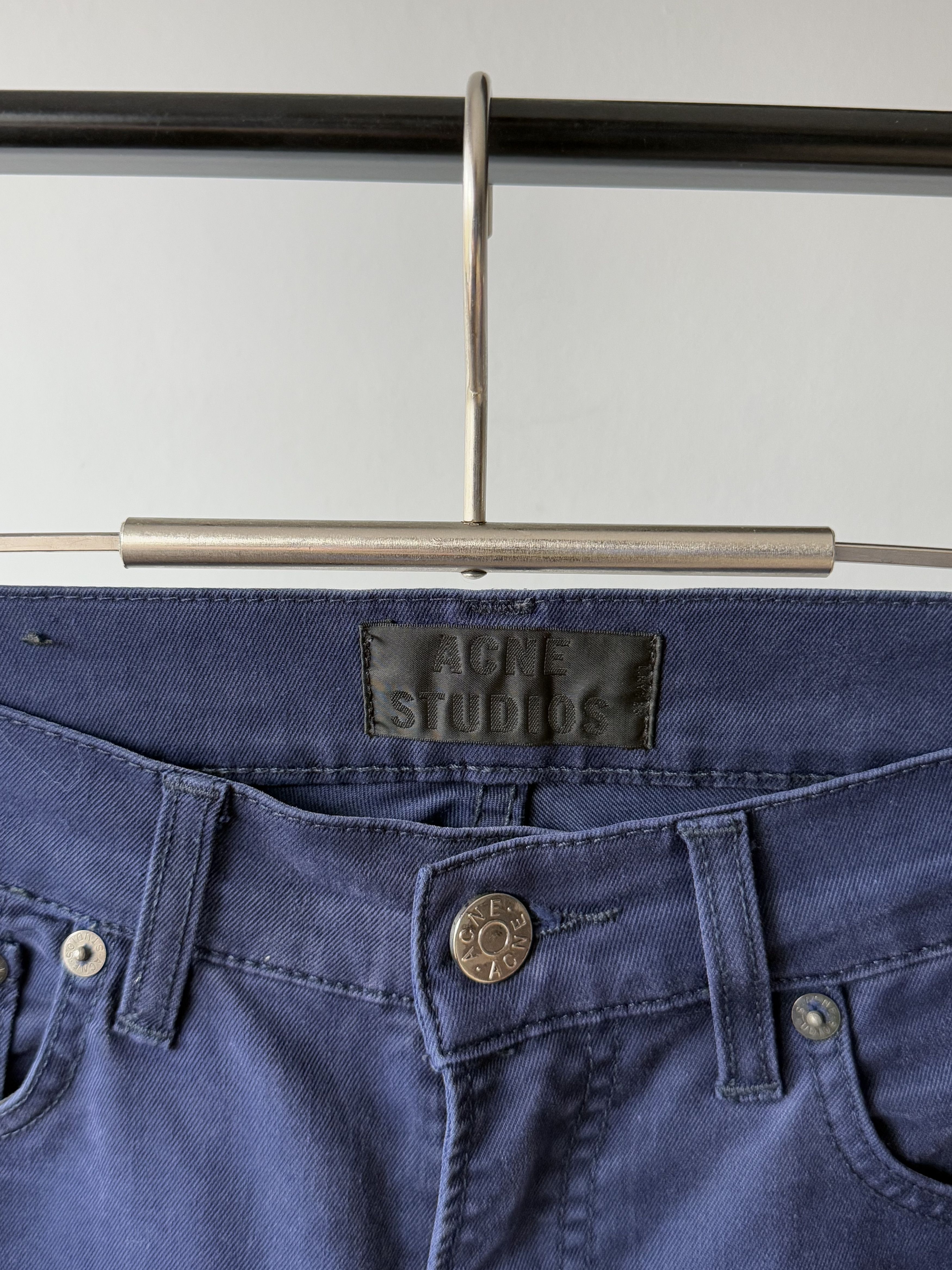 Acne Studios Men's Acne Studios Ace Ups Blue Jeans Luxury Denim Pants Size US 30 / EU 46 - 10 Thumbnail
