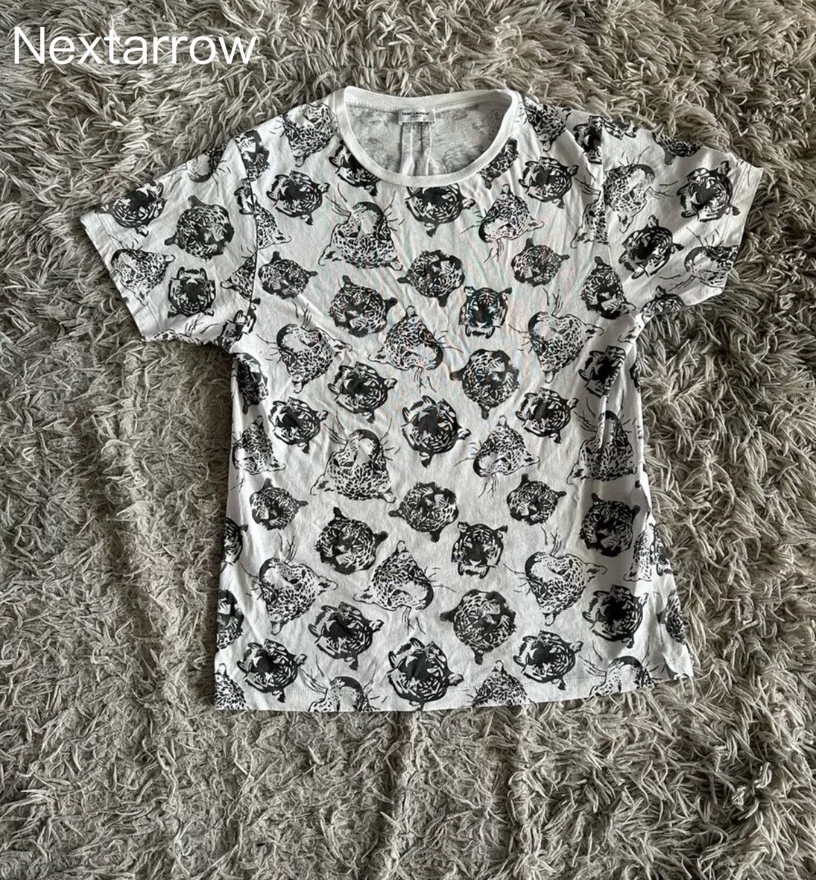 Saint Laurent Paris × Yves Saint Laurent Saint Laurent SLP 15SS King of Head Short sleeved T-shirt Size US M / EU 48-50 / 2 - 1 Thumbnail