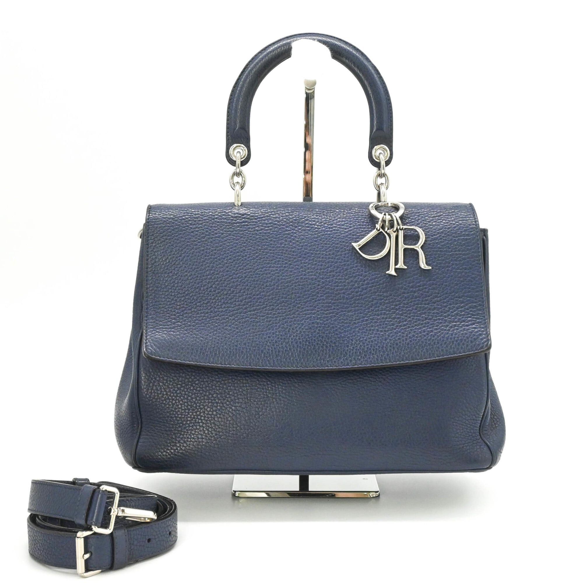 Dior Christian Dior Cannage Lady handbag, navy Size ONE SIZE - 1 Thumbnail