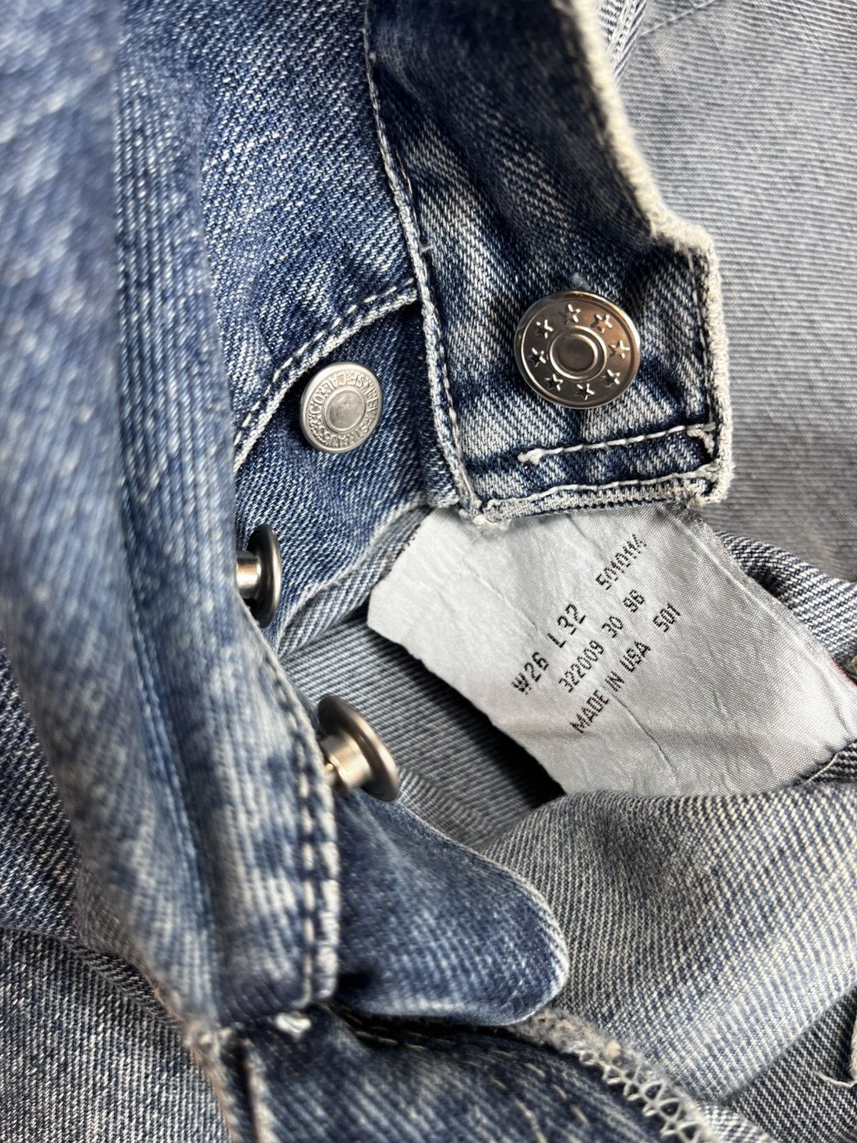 Levi's Vintage Levi’s 501 USA denim blue jeans streetwear style 26 Size 26" / US 2 / IT 38 - 10 Thumbnail