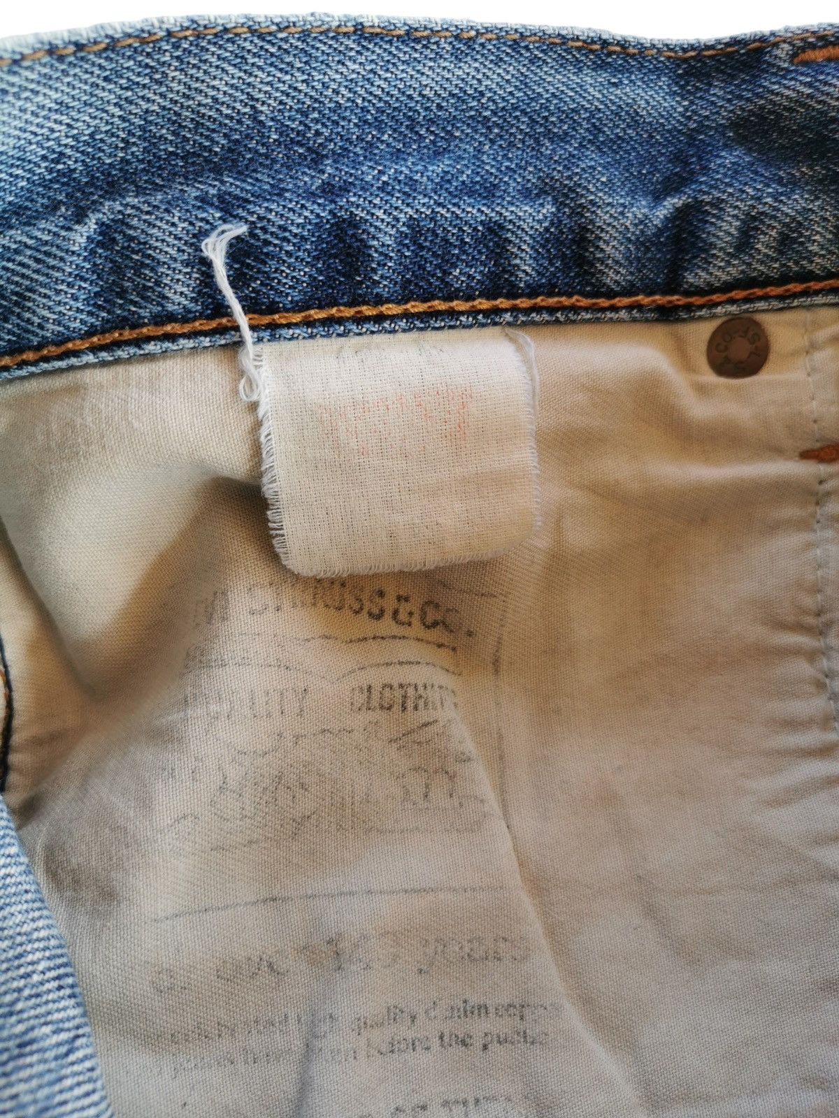 Levi's × Undercover Levis 502 Vintage Selvedge Denim Jeans Size US 31 - 10 Thumbnail