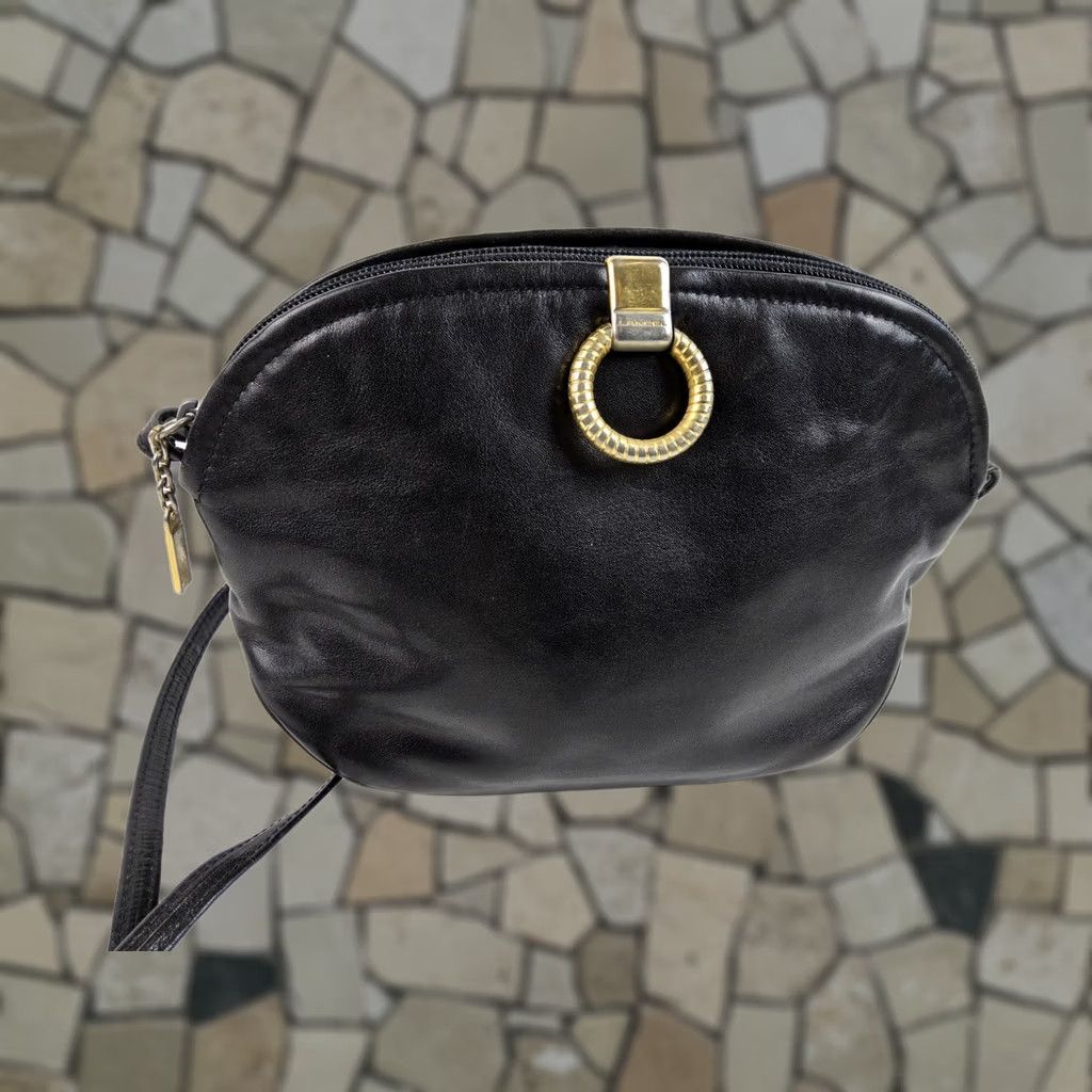 Lancel Lancel Leather Shoulder Bag Purse Black Women's Leather Shoulder Bag 9x6x2.5 Size ONE SIZE - 1 Thumbnail