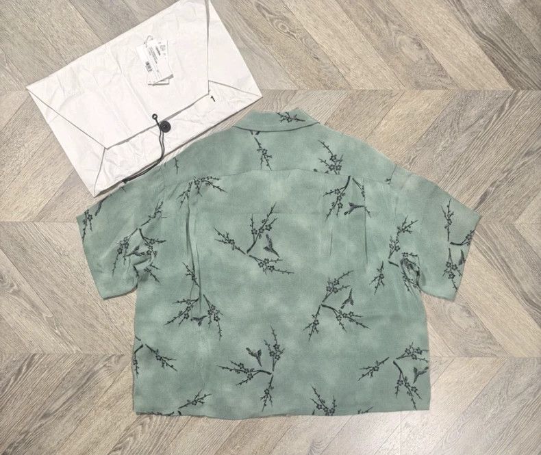 Visvim visvim 22aw Silk Hand-dyed Short Sleeve Shirt 2505-Nextarro Size US S / EU 44-46 / 1 - 3 Thumbnail