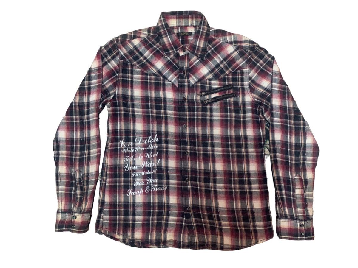 Von Dutch VON DUTCH 90s STYLE WESTERN SHIRT BUTTON UP Size US L / EU 52-54 / 3 - 1 Thumbnail