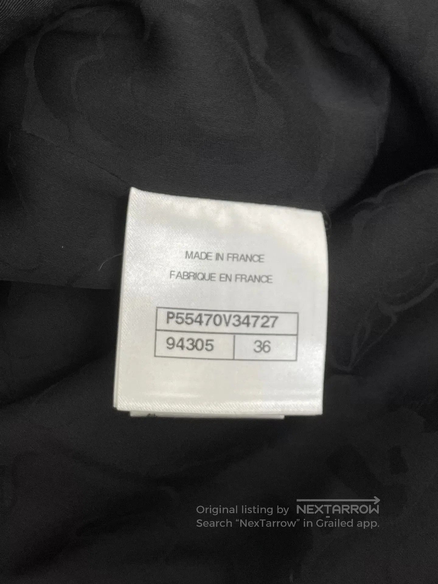 Chanel Chanel 17C Black Silver Button Jacket. Size US S / EU 44-46 / 1 - 5 Thumbnail