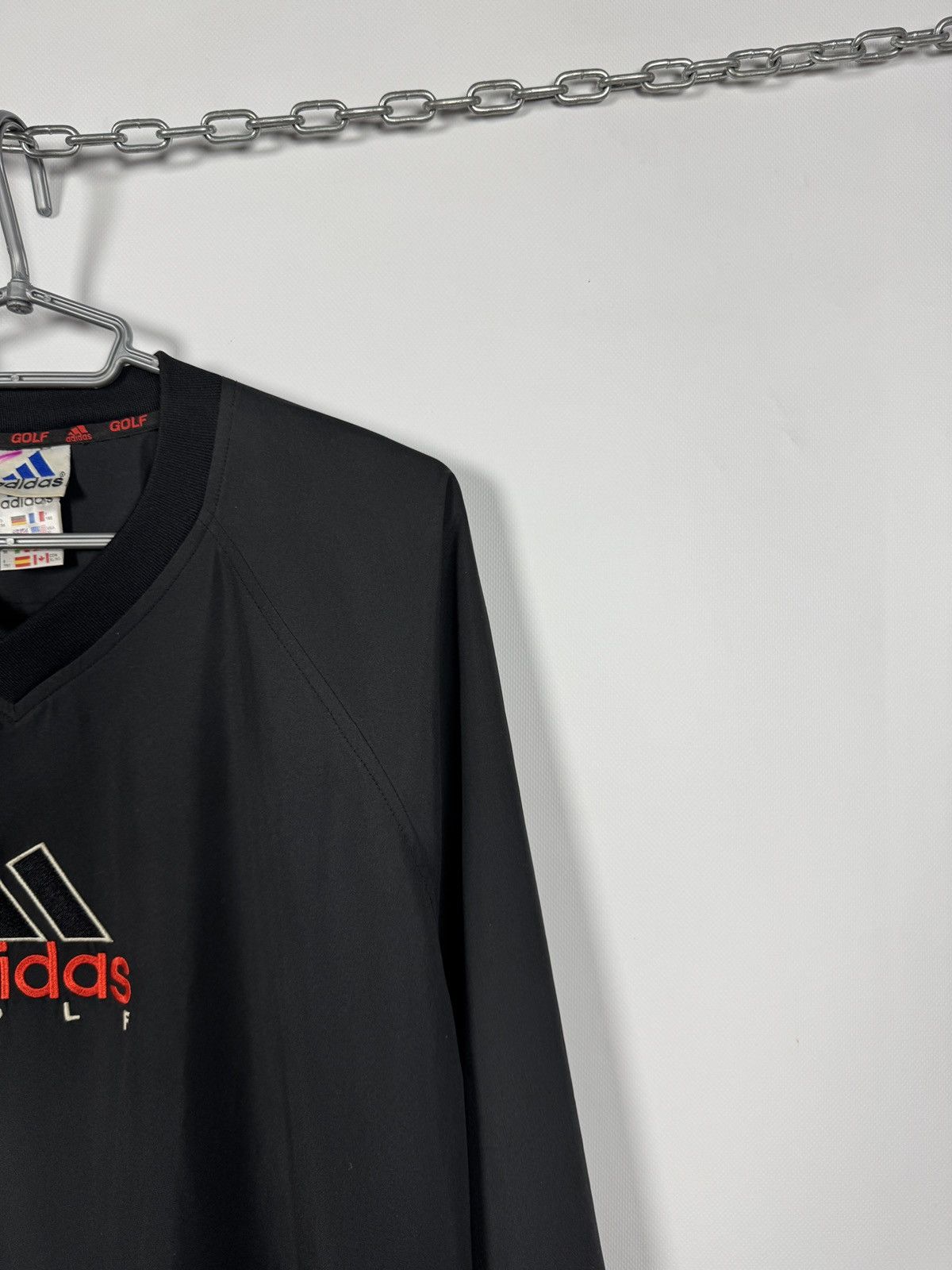 Adidas Men’s Vintage 90s Adidas Golf Sweatshirt Black Pullover XL Size US XL / EU 56 / 4 - 2 Thumbnail
