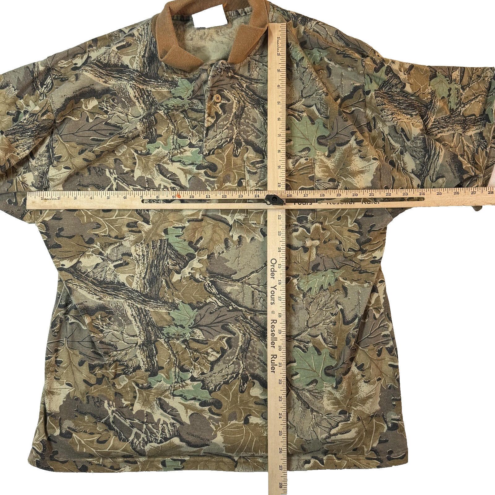 Sasquatchfabrix Vintage Sasquatch Polo Shirt Men L Allover Camo Hunting USA Size US L / EU 52-54 / 3 - 5 Thumbnail